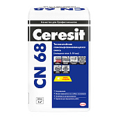  Тонкослойный самонивелирующийся пол CN68 (25кг) /Церезит 