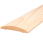  Наличник 75х12х2200 овальный сращенный /сосна 