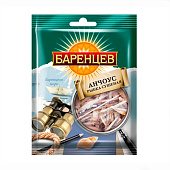 Баренцев, анчоус сушёно- вяленый, 20 г