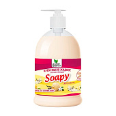 Жидкое крем-мыло Soapy Premium Ваниль со сливками увлажн. с дозатором 500 мл Clean&Green CG8111 Жидкое крем-мыло Soapy Premium Ваниль со сливками увлажн. с дозатором 500 мл Clean&Green CG8111