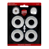 Комплект монтажный для радиатора Royal Thermo 1”х 1/2" Комплект монтажный для радиатора Royal Thermo 1”х 1/2"