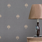 Обои 1.06х10м Lois арт.7263-23 Серый /Euro Decor Обои 1.06х10м Lois арт.7263-23 Серый /Euro Decor