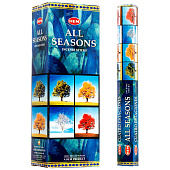 Благовония HEM 6-гр. All Seasons ВРЕМЕНА ГОДА блок 6 шт. Благовония HEM 6-гр. All Seasons ВРЕМЕНА ГОДА блок 6 шт.