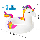Круг для плавания Fantasy Unicorn, 119 x 91 см, 36159 Bestway Круг для плавания Fantasy Unicorn, 119 x 91 см, 36159 Bestway