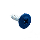  Саморезы металл-металл с прессшайбой ШСММ 4,2х16мм, 200шт, RAL 5005 синий 