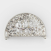 Салфетница «Птицы», 14х4,5х8,5 см, серебряный 3589408 Салфетница «Птицы», 14х4,5х8,5 см, серебряный 3589408