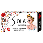 Салфетки бумажные SIOLA Коллекция 1 Art Flower 100шт 2-х сл белые в коробке Салфетки бумажные SIOLA Коллекция 1 Art Flower 100шт 2-х сл белые в коробке