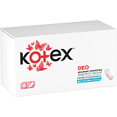  Ежедневные гигиенические прокладки Kotex Deo Ультратонкие 56шт 