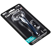  Станок для бритья TOPTECH 3 RAZOR MAN PROFESSIONAL +2 кассеты (совместимы с Мак3) 