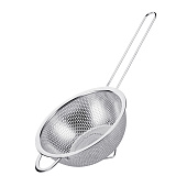 Дуршлаг с ручкой 16 см нержавеющая сталь Linea PRONTO 93-PRO-21-16 Дуршлаг с ручкой 16 см нержавеющая сталь Linea PRONTO 93-PRO-21-16