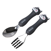 Набор детских столовых приборов в футляре «Щенята», 10105352 Набор детских столовых приборов в футляре «Щенята», 10105352