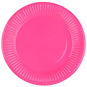  Набор бумажных тарелок 20 шт. "Partypink" (180 мм) 