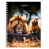 Тетрадь 48 л клетка спираль Апплика Друзья, С0245-124 Тетрадь 48 л клетка спираль Апплика Друзья, С0245-124