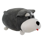 Игрушка мягкая Собака, 20х35х20 см, серый
