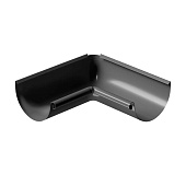 Docke STAL STANDARD Угол внутренний 90° D125 RAL 7024, темно-серый