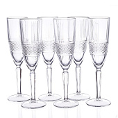 Набор фужеров для шампанского RCR Brillante 190мл 26968020406 Набор фужеров для шампанского RCR Brillante 190мл 26968020406