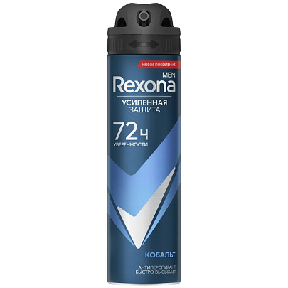  Дезодорант спрей REXONA 150 MEN Кобальт 