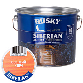 Декор защит гель HUSKY SIBERIAN полуматовый осенний клен 2,7л Декор защит гель HUSKY SIBERIAN полуматовый осенний клен 2,7л