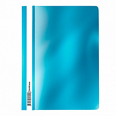  Скоросшиватель пластиковый А4 120/180 мкм ErichKrause Glossy Ice Metallic ассорти, 53288 