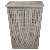 Корзина для белья 48,0л "Wenge" 427х295х562мм Серый 221307035/04 