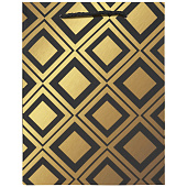 Пакет Золотая сказка Gold Luxury, 17,8x9,8x22,9 см, чёрный, 608248 