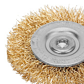 Щетка чашка д/дрели 50мм латун. витая пров.Matrix Щетка чашка д/дрели 50мм латун. витая пров.Matrix