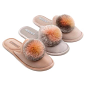  Тапочки женские 4051 W-CH-C, р. 40 