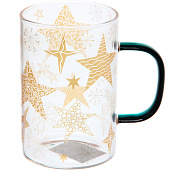Кружка стеклянная 400мл "Звездная ночь" 891-0521 Кружка стеклянная 400мл "Звездная ночь" 891-0521