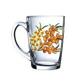 Кружка стеклянная 300мл 879-117 Кружка стеклянная 300мл 879-117