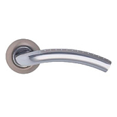 Ручка дверная A-59 HHP (26 FZB) никель/хром Ручка дверная A-59 HHP (26 FZB) никель/хром