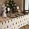  Скатерть (рогожка) 146х180 Доляна Christmas mood 4980242 