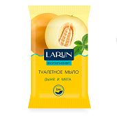 Мыло туалетное LARUN Дыня и мята 75г Мыло туалетное LARUN Дыня и мята 75г