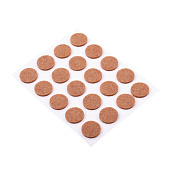  Пункт фетр.самокл. d18мм корич, 20шт 