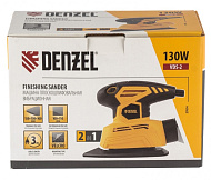 Плоскошлифовальная машина вибрационная 2 в 1, 130Вт, 14000об/мин, Denzel VDS-2 Плоскошлифовальная машина вибрационная 2 в 1, 130Вт, 14000об/мин, Denzel VDS-2