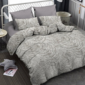  Комплект постельного белья Amore Mio  BZ QR Veil, двухспальный, наволочки 70х70 см 