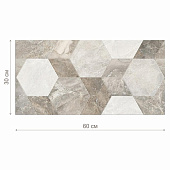 Декор 30х60 Antique бежевый /БерезаКерамика