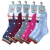  Детские носки Grand Line ДТ-45, снеговик, р. 20-22 