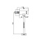  Кран для писсуара нажимной LEDEME LH506/RLH506 