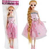 Игрушка Кукла 3 вида, 12х4х35 см, 2935238 Игрушка Кукла 3 вида, 12х4х35 см, 2935238