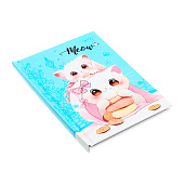 Записная книжка подарочная, 45 листов, линия, на замке, Котики, 10549462 Записная книжка подарочная, 45 листов, линия, на замке, Котики, 10549462