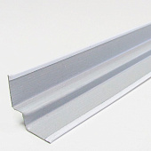  PLL-профиль алюминиевый Cesal 15х7х9х13х3000 белый матовый 