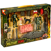 Игровой набор Военный 2 вида, размер: 30х20х4,5см, 2833587 Игровой набор Военный 2 вида, размер: 30х20х4,5см, 2833587