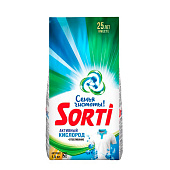 Стиральный порошок SORTI авт Активный кислород 1,5кг