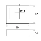 Замок навесной ВС-KD-10-90 Аверс (черепаха) Замок навесной ВС-KD-10-90 Аверс (черепаха)