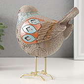  Сувенир Яркая пташка, 9х18х17,5 см, полистоун, 10200662 