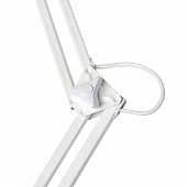  Светильник настольный LED 11Вт Дельта пантограф+основание белый 