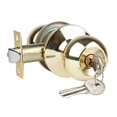 Ручка-защелка ЗШ-01 ключ фиксатор, латунь/золото Ручка-защелка ЗШ-01 ключ фиксатор, латунь/золото