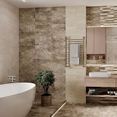 Плитка 20х50 Онда Коричневый /БерезаКерамика Плитка 20х50 Онда Коричневый /БерезаКерамика