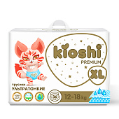 Подгузники-трусики Kioshi Premium Ультратонкие XL 12-18 кг 36 шт