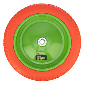 Колесо полиуретановое 3.00-8, длина оси 90мм, подшипник 16мм Сибртех 689755 Колесо полиуретановое 3.00-8, длина оси 90мм, подшипник 16мм Сибртех 689755